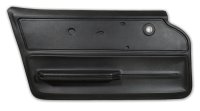 Door Panel- Black Convertible W/Felt LH For 1967 Corvette