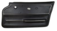 Door Panel- Black Coupe W/Trim RH For 1967 Corvette