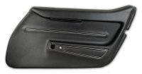 Door Panel- Black W/Trim RH For 1968 Corvette