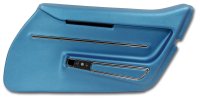 Door Panel- Bright Blue W/Trim RH For 1968 Corvette