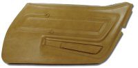 Door Panel- Medium Saddle RH For 1973-1975 Corvette