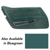 Door Panel- Blue Green Standard LH For 1976 Corvette