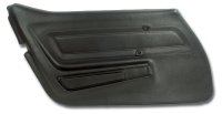 Door Panel- Black LH For 1977 Corvette