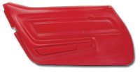 Door Panel- Red LH For 1977 Corvette