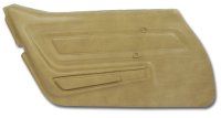 Door Panel- Buckskin LH For 1977 Corvette