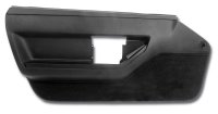 Door Panel- Black Deluxe Coupe LH For 1984-1989 Corvette