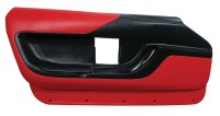 Left Hand Coupe Door Panel - Red For 1994-1996 Corvette