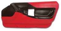 Right Hand Door Panel For Coupe & Convertlble - Red For 1994-96 Corvette