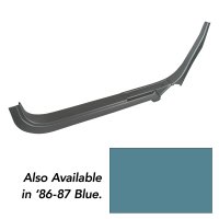 Door Sill- Blue RH Convertible For 1986-1987 Corvette