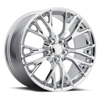 C7 Z06 Style Chrome Wheel 18x95 57mm Offset For 1988-2013 Corvette