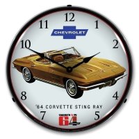 LED Clock- Sting Ray For 1964 Corvette