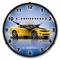 LED Clock- G5 Rally Yellow For 2010-2015 Chevrolet Camaro