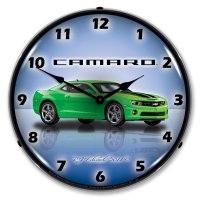 LED Clock- G5 Synergy Green For 2010-2015 Chevrolet Camaro