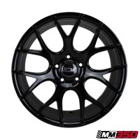 MM350 18x8/9 Staggered Wheel Set Gloss Black For 1979-2014 Mustang