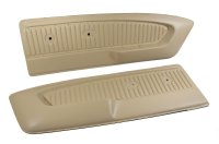 Deluxe Door Panels - Parchment For 1964-1966 Ford Mustang