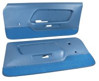 Deluxe Door Panels - Blue For 1970 Ford Mustang