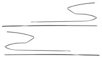 Door Panel S-Trim- 12 Piece Set- For 1958-1961 Corvette