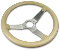 Steering Wheel Doeskin Leather Satin Spokes For 1978-1979 Corvette