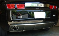 2010-2013 Camaro Rear Valance Chrome Trim