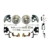 1968-1968 Chevrolet Chevy II Front Brake Conversion Kit The Right Stuff AFXSD02DSX