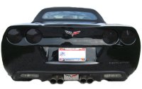 C6 2005-2013 Corvette Rear Taillight Blackout Kit