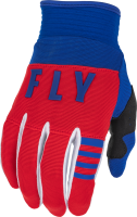Fly Racing 2022 Adult F-16 Gloves (Red/White/Blue, 3X-Large)
