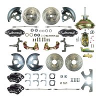 1967-1971 Oldsmobile 442 Front and Rear Brake Conversion Kit The Right Stuff AFXDC26DS