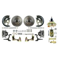 1962-1967 Chevrolet Chevy II Front Brake Conversion Kit The Right Stuff AFXDC03C