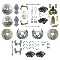 1955-1957 Chevrolet One-Fifty Series Front and Rear Brake Conversion Kit The Right Stuff FSC564DC...