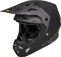 Fly Racing 73-0030M Formula Cp Slant Helmet Matte Black/Grey/Hi-Vis Md
