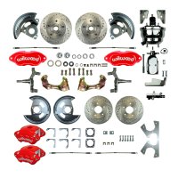 1964-1971 Oldsmobile 442 Front and Rear Brake Conversion Kit The Right Stuff AFXDC21DZX