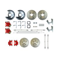 1969-1974 Chevrolet Nova Front and Rear Brake Conversion Kit The Right Stuff F69RD05Z