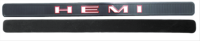 1970 Plymouth Road Runner & GTX Back-of-Hood HEMI Emblem with Backing Plate - Authentic Restorati...