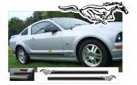 2015-2019 Ford Mustang Pony Side Stripe Kit