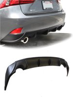 2014-2016 Lexus IS250, IS350 Rear Diffuser [Matte Black] - KB31002MB Stillen Exterior Styling