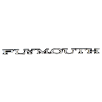 1968-1972 Plymouth Script Hood & Rear Deck Emblem - Includes Hardware, 9” Long (2785791)