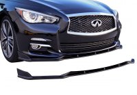 2014-17 Infiniti Q50 Premium - Front Splitter [Matte Black] - KB11226 Stillen Exterior Styling