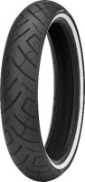 Shinko SR777 HD 100/90-19 (61H) White Wall Bias Front Motorcycle Tire