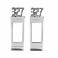 1969 Full-Size Chevrolet Front Marker Light Bezel, â€œ327â€, Sold as a Pair