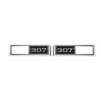 1968 Full-Size Chevrolet, Chevelle, Nova, and El Camino Front Marker Light Bezel, "307" Pair