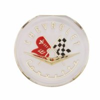 1956-1957 Corvette Front and Rear Emblem, Sold as Each