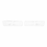 1966-1967 Chevy II and Nova Parking Light Lens, Clear, Sold as a Pair