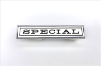 1971 Dodge Charger "Dodge Division" Decklid Emblem - Adhesive Backed for Authentic Restoration