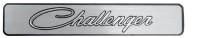 1971-1974 Dodge Challenger Dash Emblem - High-Quality Reproduction, Adhesive Backed