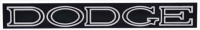 1970 Dodge Coronet "DODGE" Grille Emblem - Authentic Restoration Badge