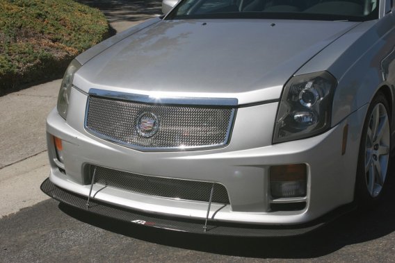 APR Performance Carbon Fiber Wind Splitter With Rods fits 2004-2007 Cadillac CTS-V