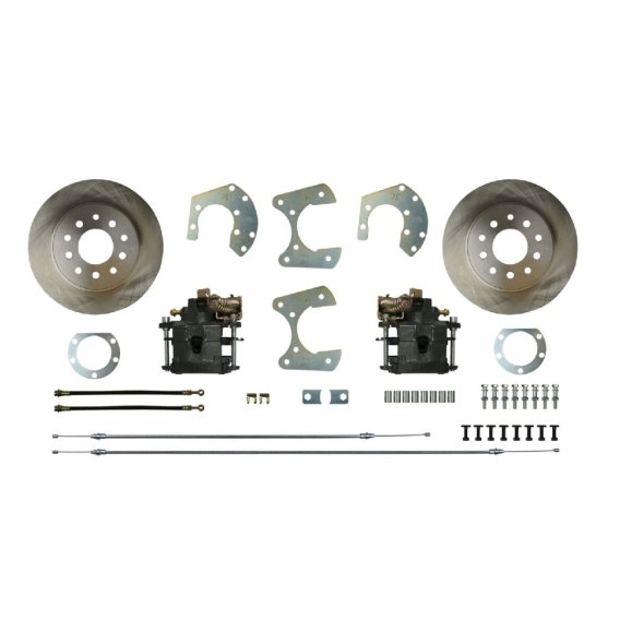 1971-1972 Plymouth Road Runner Rear Brake Conversion Kit The Right Stuff MDCRR04