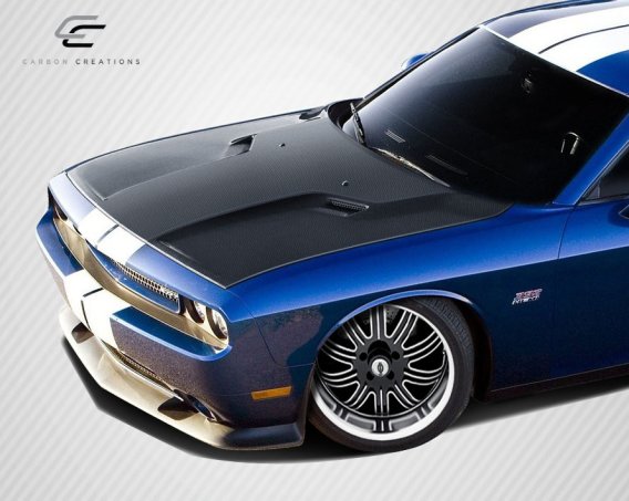 Carbon Creations 105786 SRT Look Hood for 2008-2023 Dodge Challenger