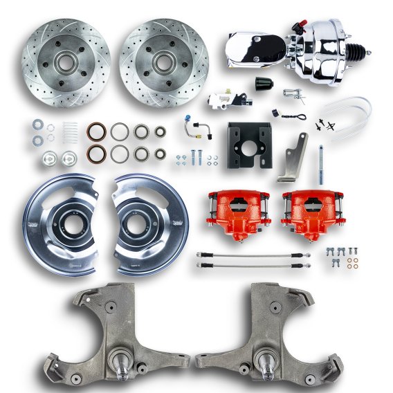 1967-1970 Chevrolet C10 Suburban  Brake Conversion Kit The Right Stuff TDC6725ZX