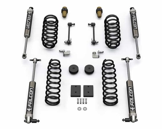 Fits Jeep JK 2 Door 1.5 " Sport ST1 Suspension System w/ Falcon 2.1 Shocks 07-18 Wrangler JK Tera...